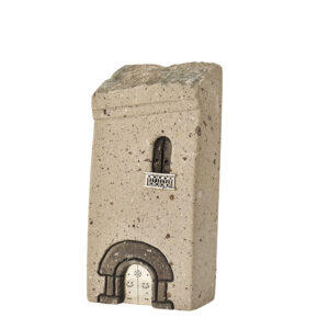 Casetta in trachite e argento