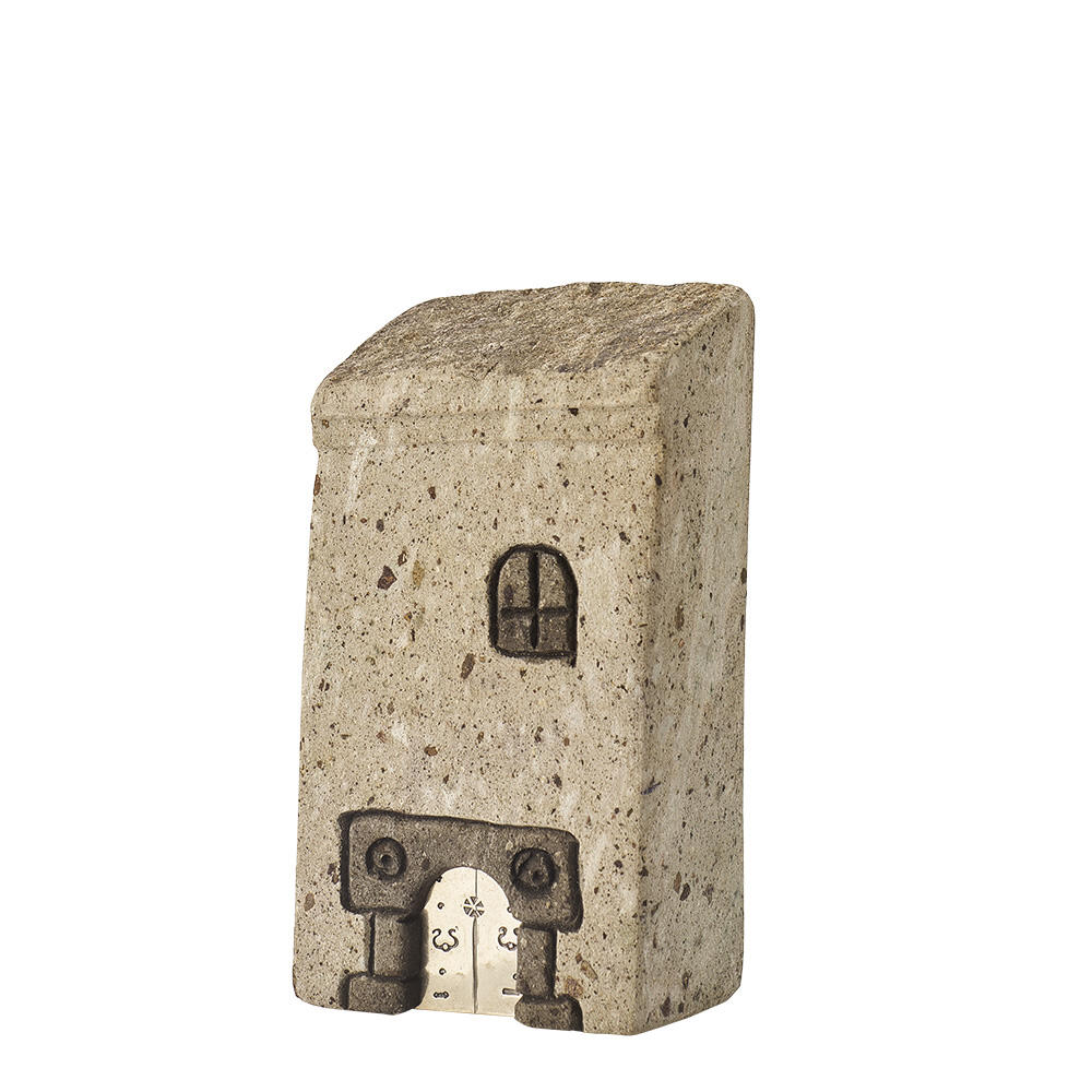 Casetta in trachite e argento