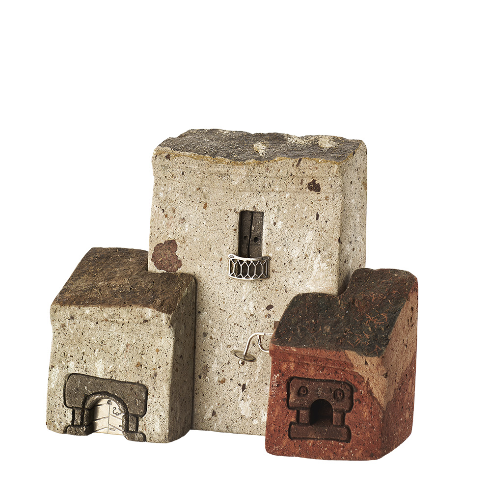 Casetta in Trachite e argento