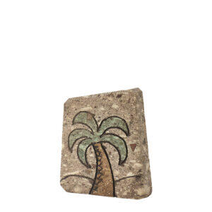 Palma incisa su trachite PAL