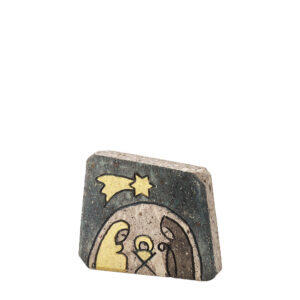 Presepe inciso su trachite PR1